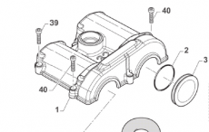 Schrauben Kit Ventildeckel 450/530