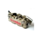 Bremszange Brembo racing CNC - 2-teilig P4 32/36, 108 mm Links - Titankolben -