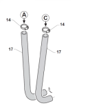 Schlauchschelle 22 mm für Kühlwasserschlauch, # 51062`