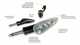 CLICK´N´RIDE Blinker LED mit Schnellverschluss