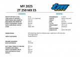 TM MX 250 2T e.s. Vergaser2025