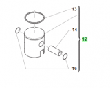 Kolbenkit 112cc, 51.95